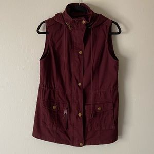 Cardigan 41 HAWTHORN Bordeaux - Crochet/dentelle, Taille M, Très Bon état Occasion